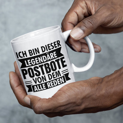 Postbote Tasse | ich bin  dieser legendärer Postbote  |  Paketbote