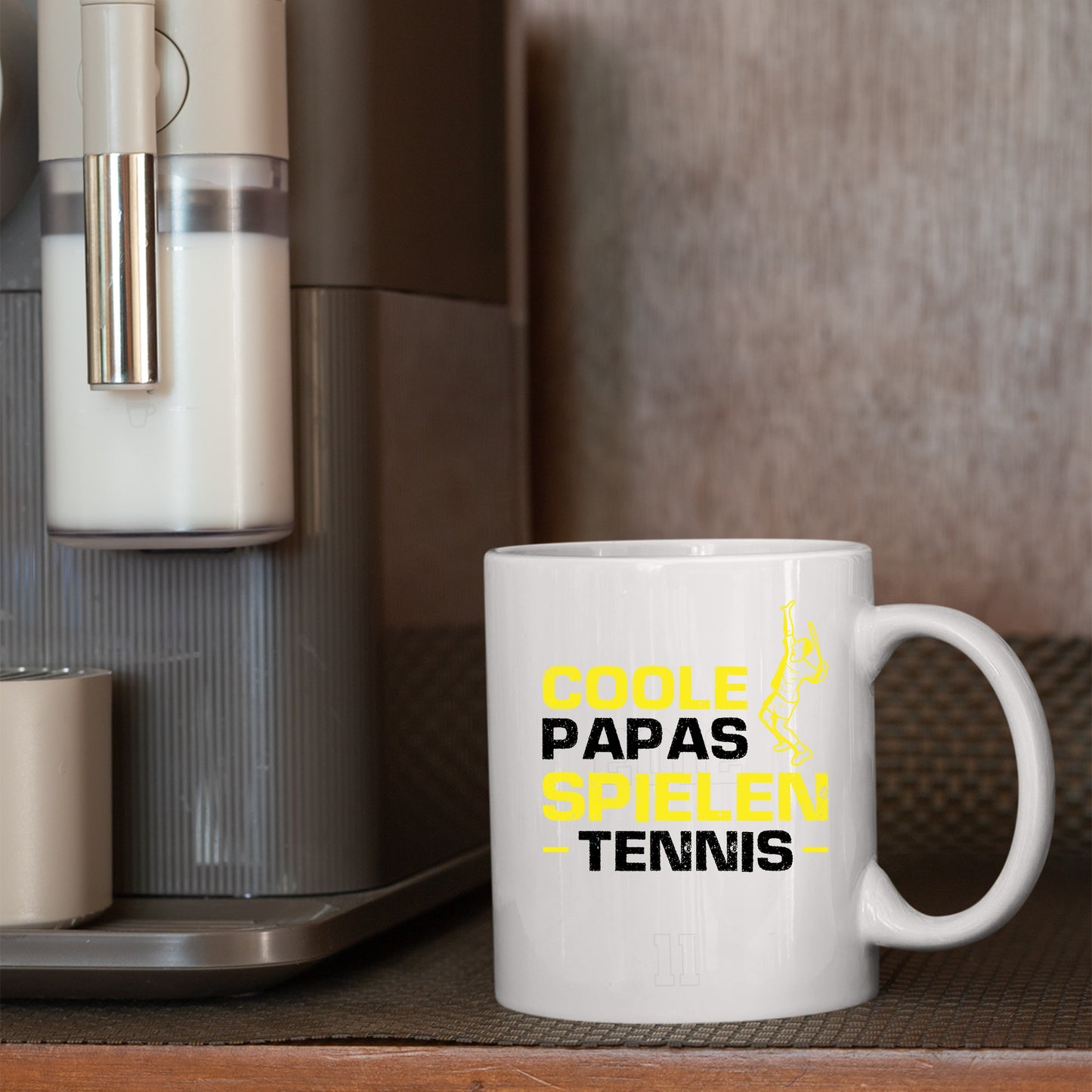 Tennis Tasse | coole Papas spielen Tennis |