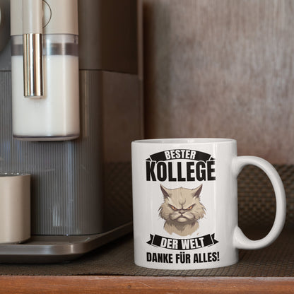 Kollegen Abschied Tasse | im Homeoffice bin ich Mitarbeiter des Monats Kollegenabschied Jobwechsel