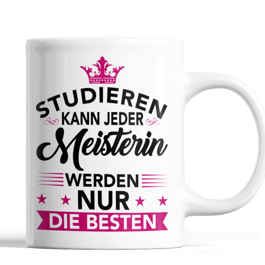 Meisterin Tasse  Meister Geschenk Frauen Beruf Tasse Meisterin  