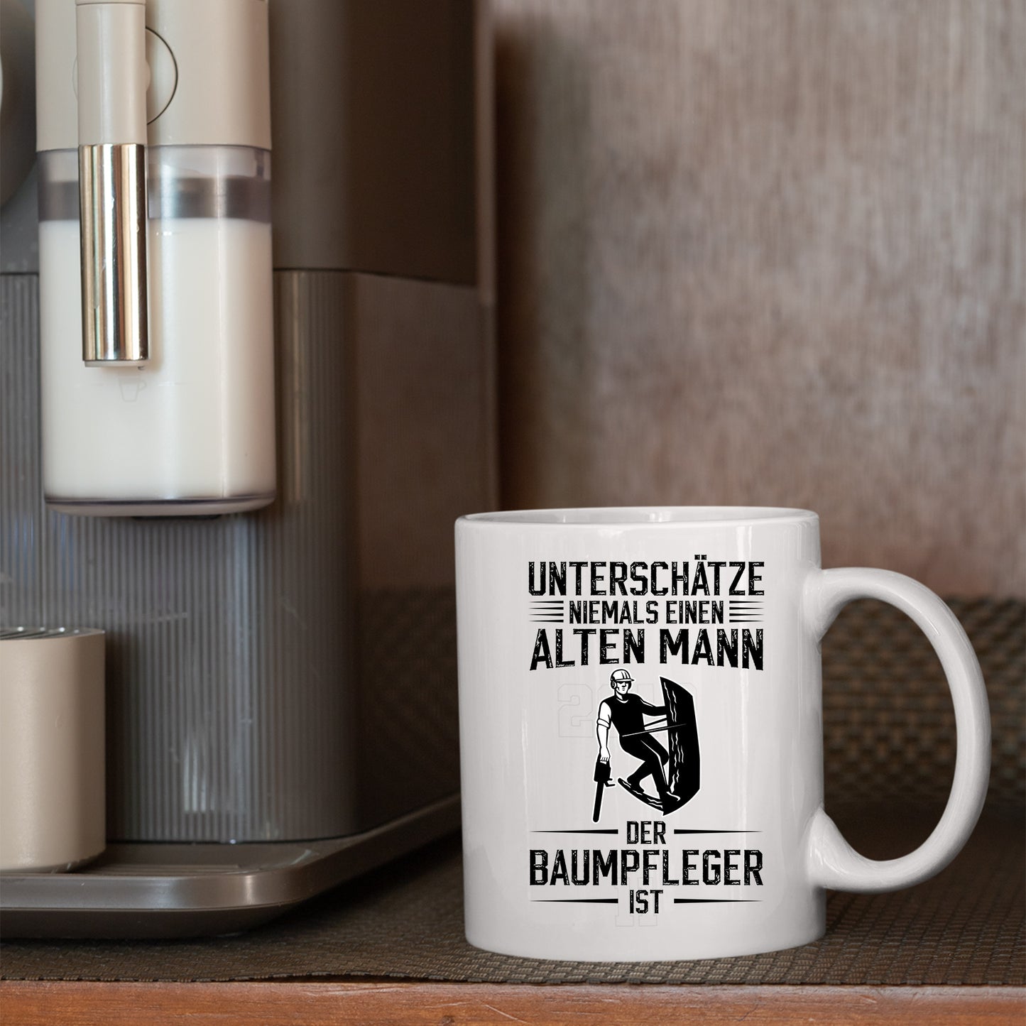 Baumpfleger Tasse |  unterschätze niemals alten Mann der Baumpfleger ist |