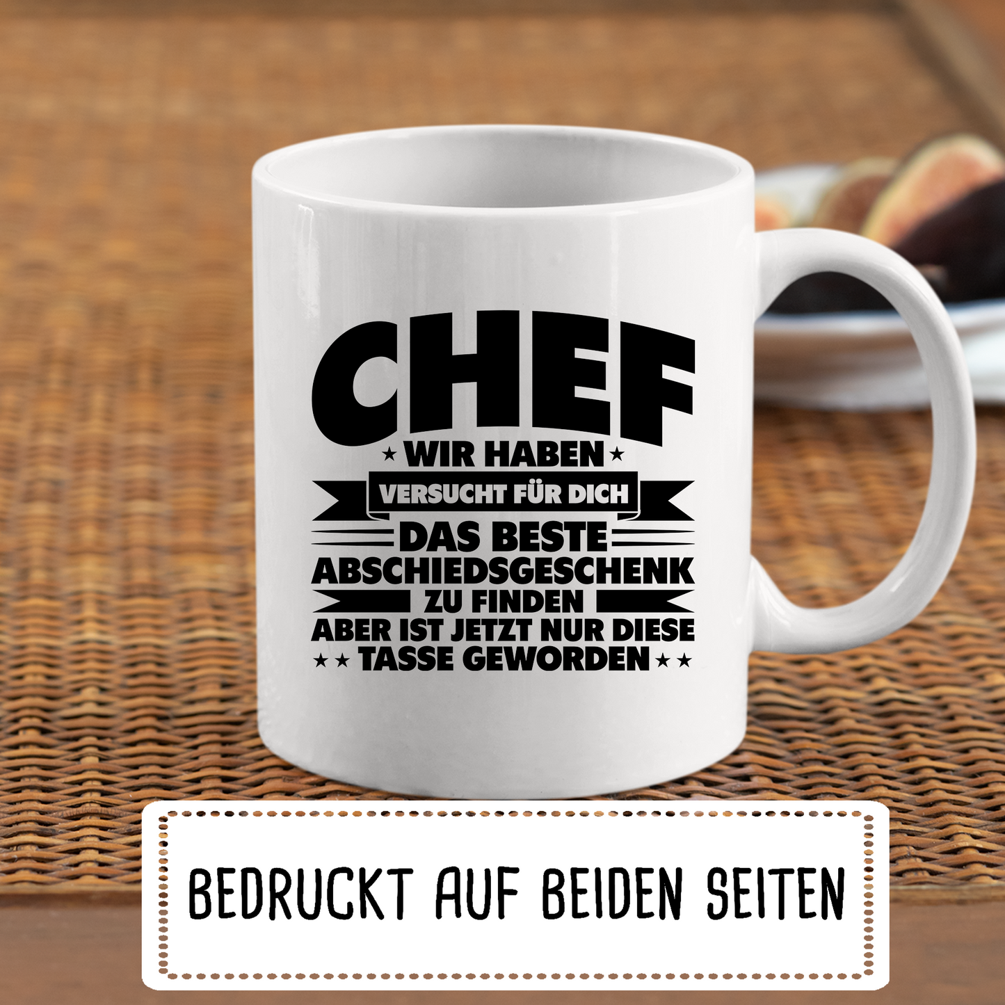 Chef Tasse  | Chef wir haben versucht für dich das beste Abschiedsgeschenk zu finden |
