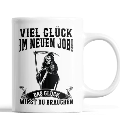 Kollege Tasse | viel Glück im neuen Job!  Kollegen Abschied Jobwechsel