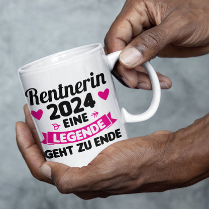 Rentnerin 2024 Tasse | Rente 2024 eine Legende geht zu Ende Ruhestand