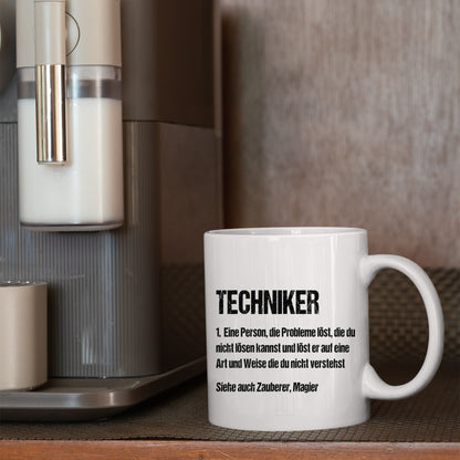 Techniker Tasse | Techniker eine Person, die Probleme löst |