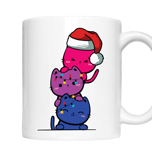Weihnachten Tasse |  Weihnachten Katzen  |