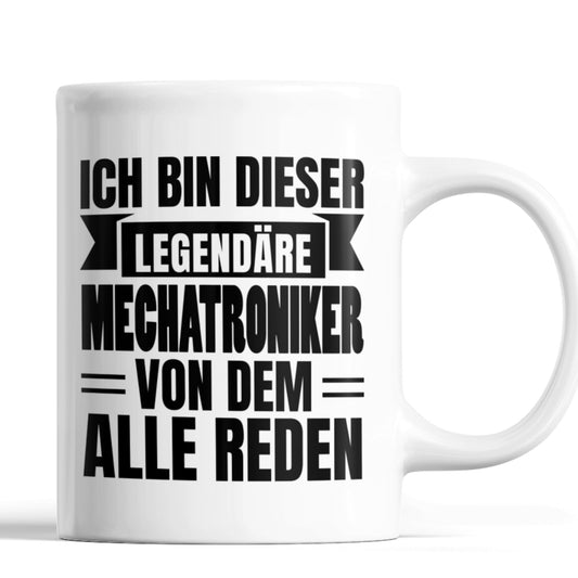 Mechatroniker Tasse  Mechatroniker Geschenk Männlichen Beruf Tasse Ingenieur  