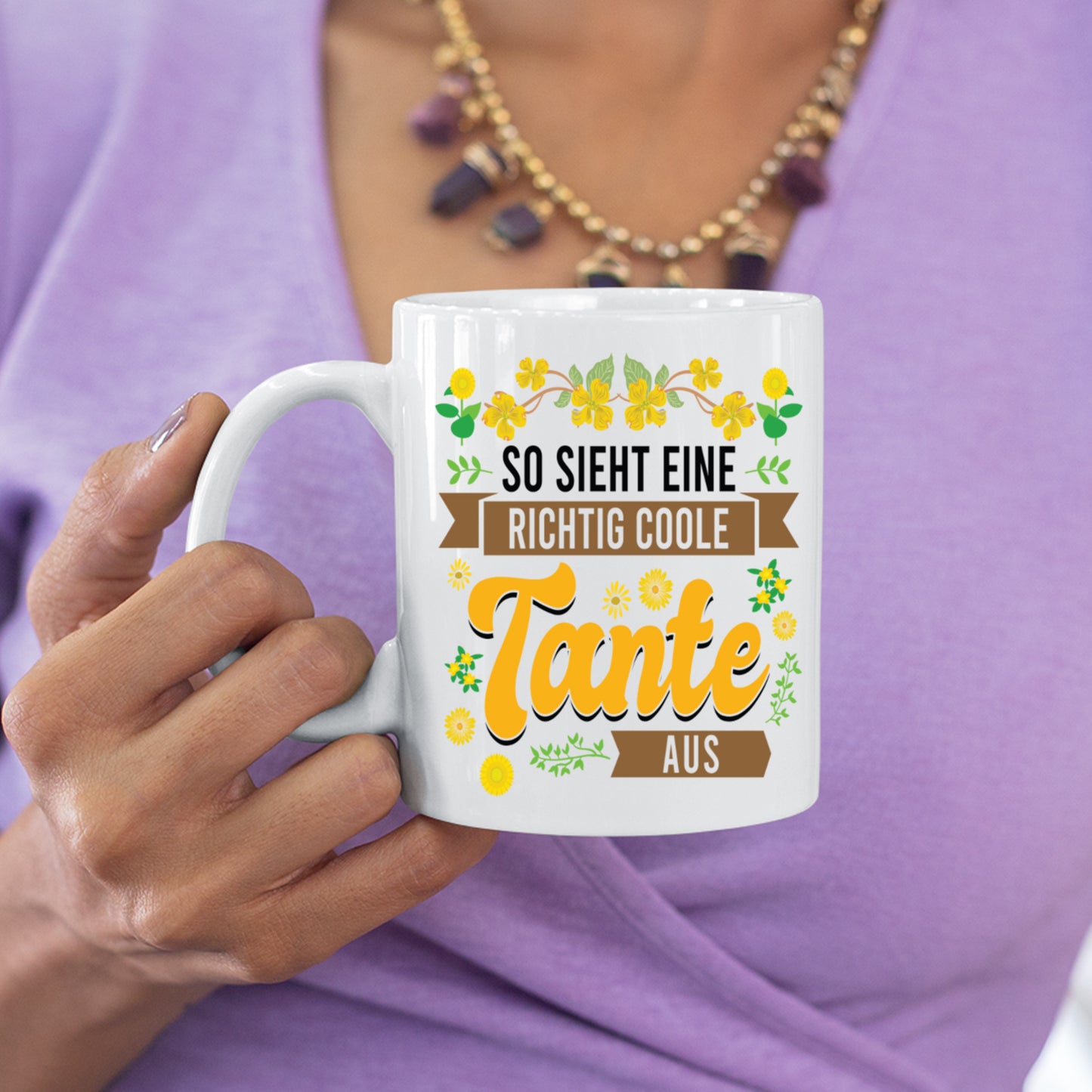 Tante Tasse | so sieht richtig coole Tante aus |