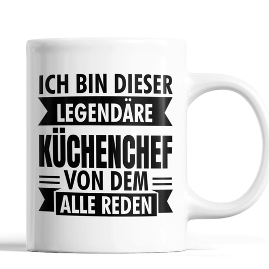 Küchenchef Tasse | ich bin  dieser legendärer Küchenchef Koch