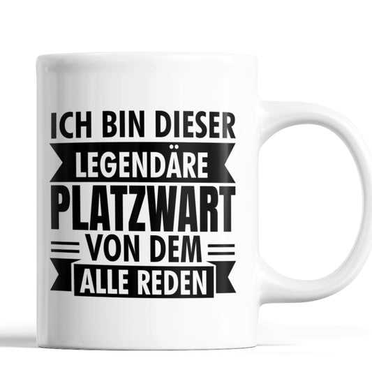 Platzwart Tasse | ich bin dieser legendärer Platzwart Greenkeeper