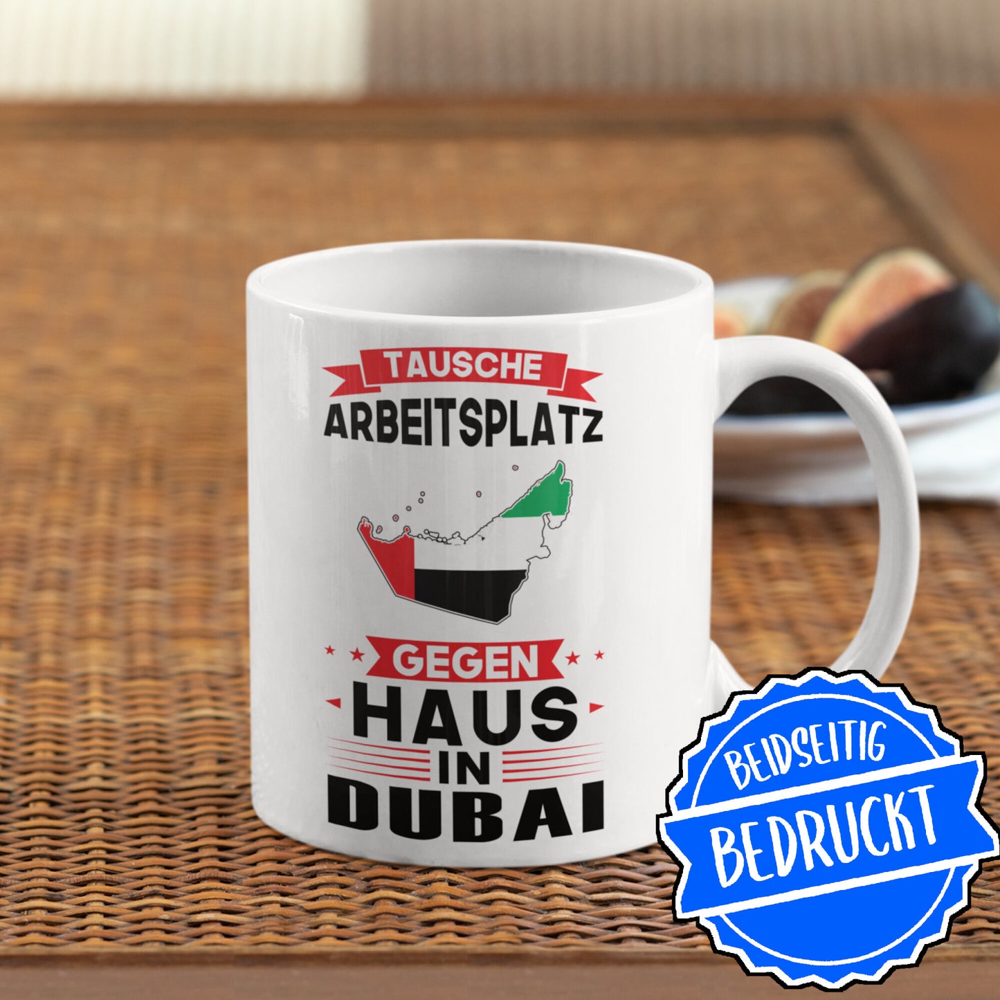 Dubai Tasse | tausche Arbeitsplatz gegen Haus in Dubai | Vereinigte Arabische Emiraten