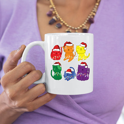 Weihnachten Tasse |  Weihnachten Katzen  |