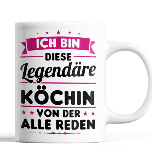 Köchin Tasse | ich bin diese legendäre Köchin