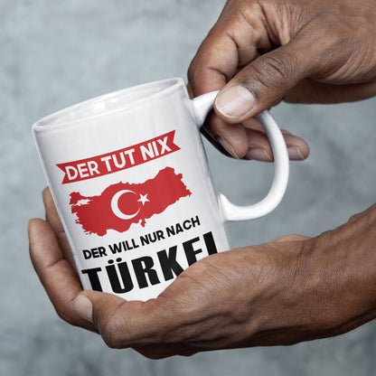 Türkei Tasse  türkisches Geschenk der tut nix