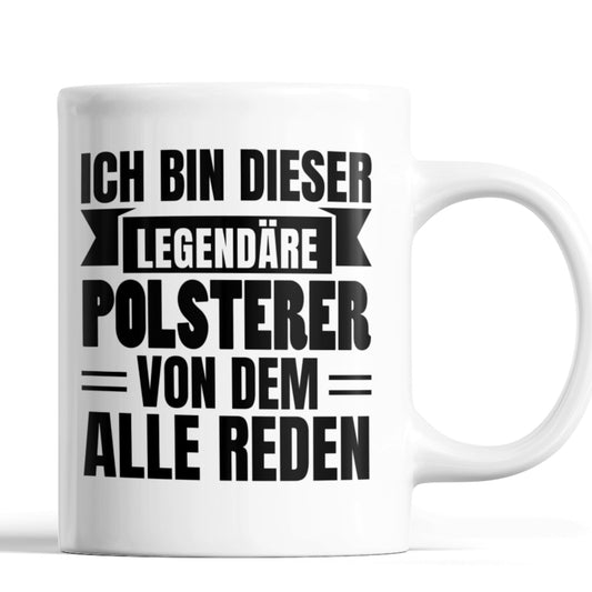 Polsterer Tasse  Tapezierer Geschenk Männlichen Beruf Tasse Polsterer  