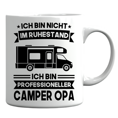 Camping Tasse | ich bin professionaller Camper Opa