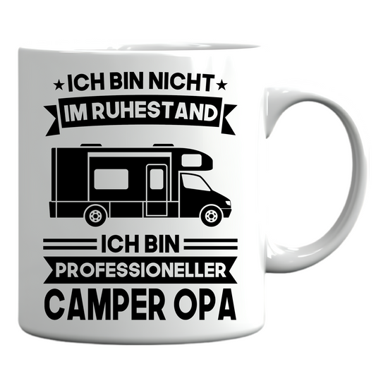 Camping Tasse | ich bin professionaller Camper Opa