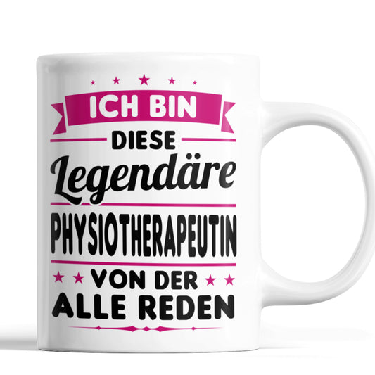 Physiotherapeutin Tasse | ich bin diese legendäre Physiotherapeutin