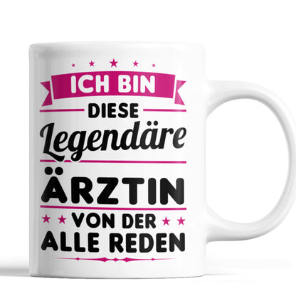 Ärztin Tasse | ich bin diese legendäre Ärztin