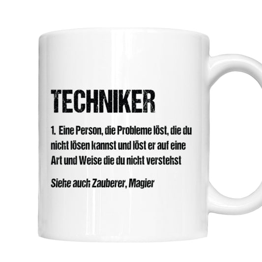 Techniker Tasse | Techniker eine Person, die Probleme löst |