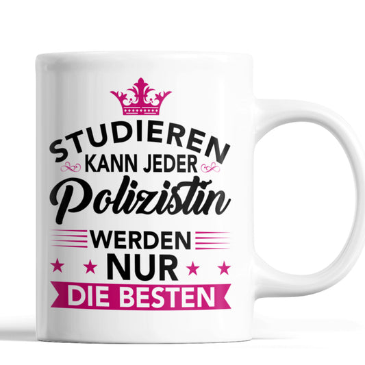Polizistin Tasse  Polizei Geschenk Frauen Beruf Tasse Polizistin  
