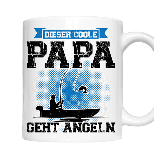Angeln Tasse | dieser coole Papa geht Angeln |