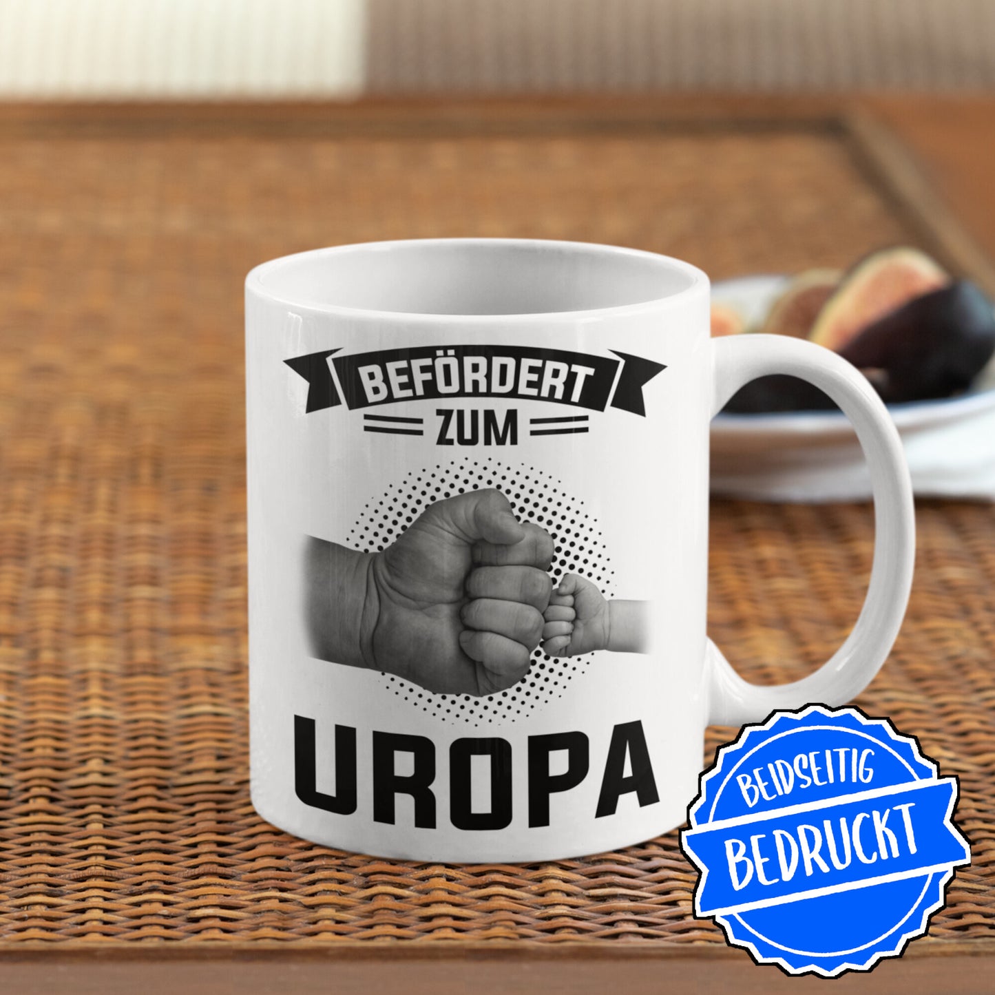 Uropa Tasse | Befördert zum Uropa | Uropa Geschenk
