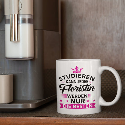 Floristin Tasse  Floristin Geschenk Bluemen Tasse Frauen Beruf
