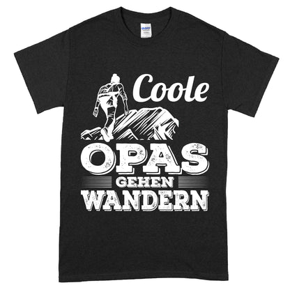 Wanderung  Shirt | coole Opas gehen wandern | Opas  Wandern Berge Shirt 