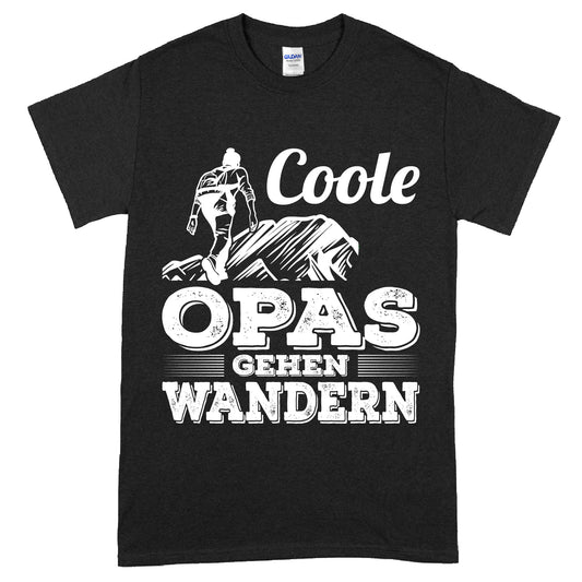 Wanderung  Shirt | coole Opas gehen wandern | Opas  Wandern Berge Shirt 