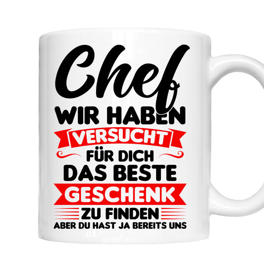 Chef Tasse | Chef wir haben versucht für dich das beste Geschenk zu finden |