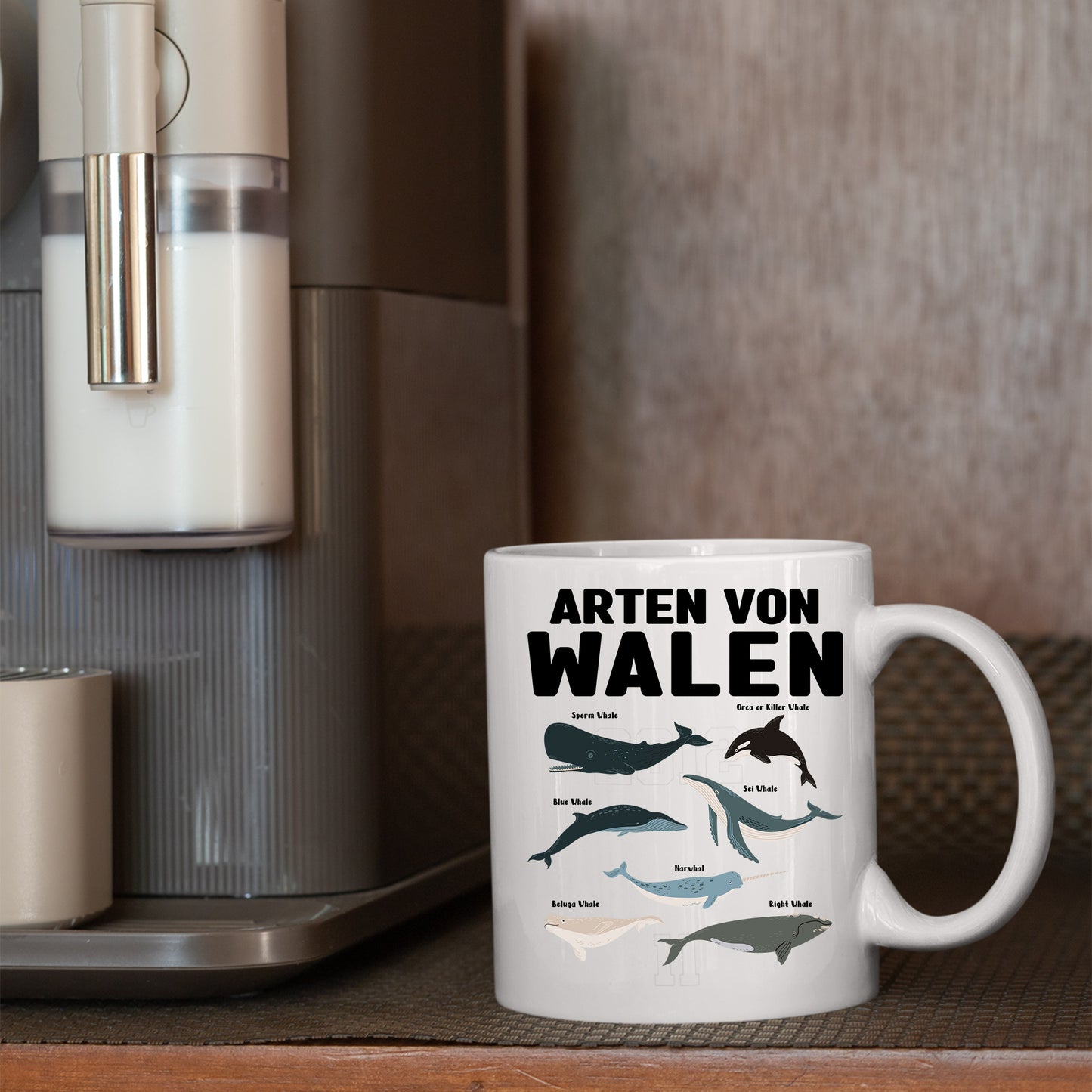 Walen Tasse  | arten von Walen |