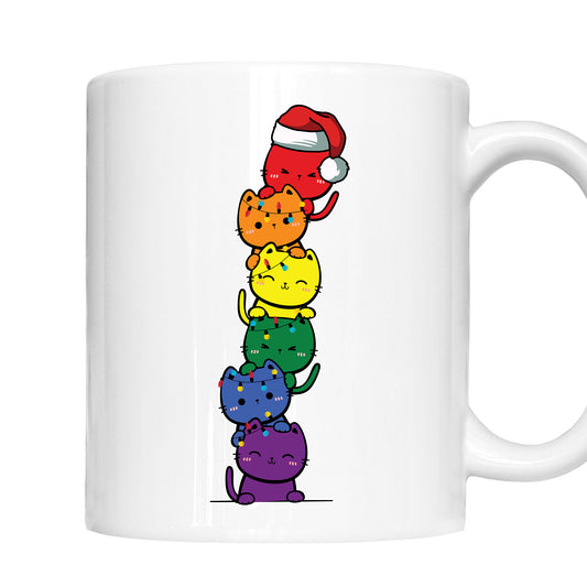 Weihnachten Tasse |  Weihnachten Katzen  |